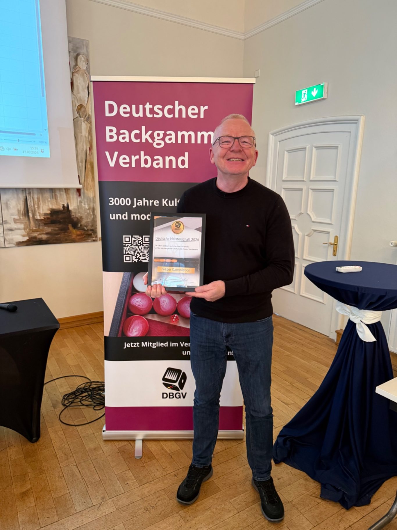 Sieger Consolation Volker Sonnabend